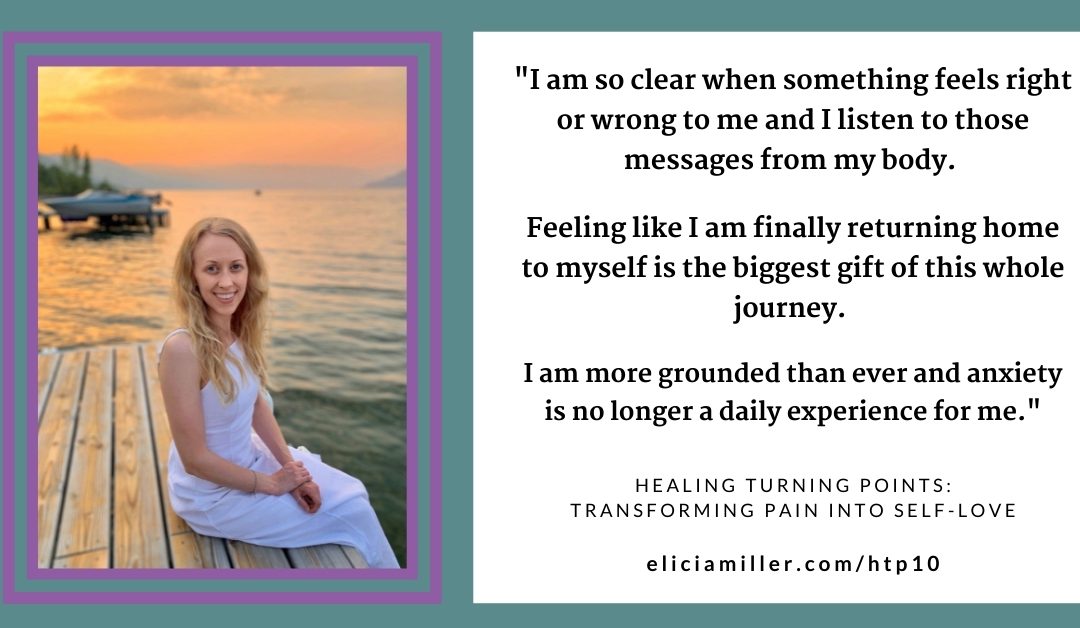 Healing Turning Points: Yeast infections, Back and Hip Pain, Fatigue, Interstitial Cystitis, Anxiety and Codependent Relationships