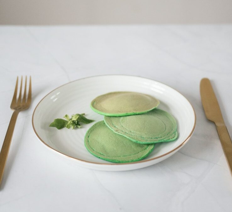 Gluten-free Matcha pancakes