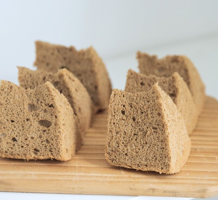 fluffy buckwheat flour Bread