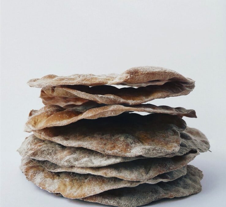 Crispy homemade Teff crackers