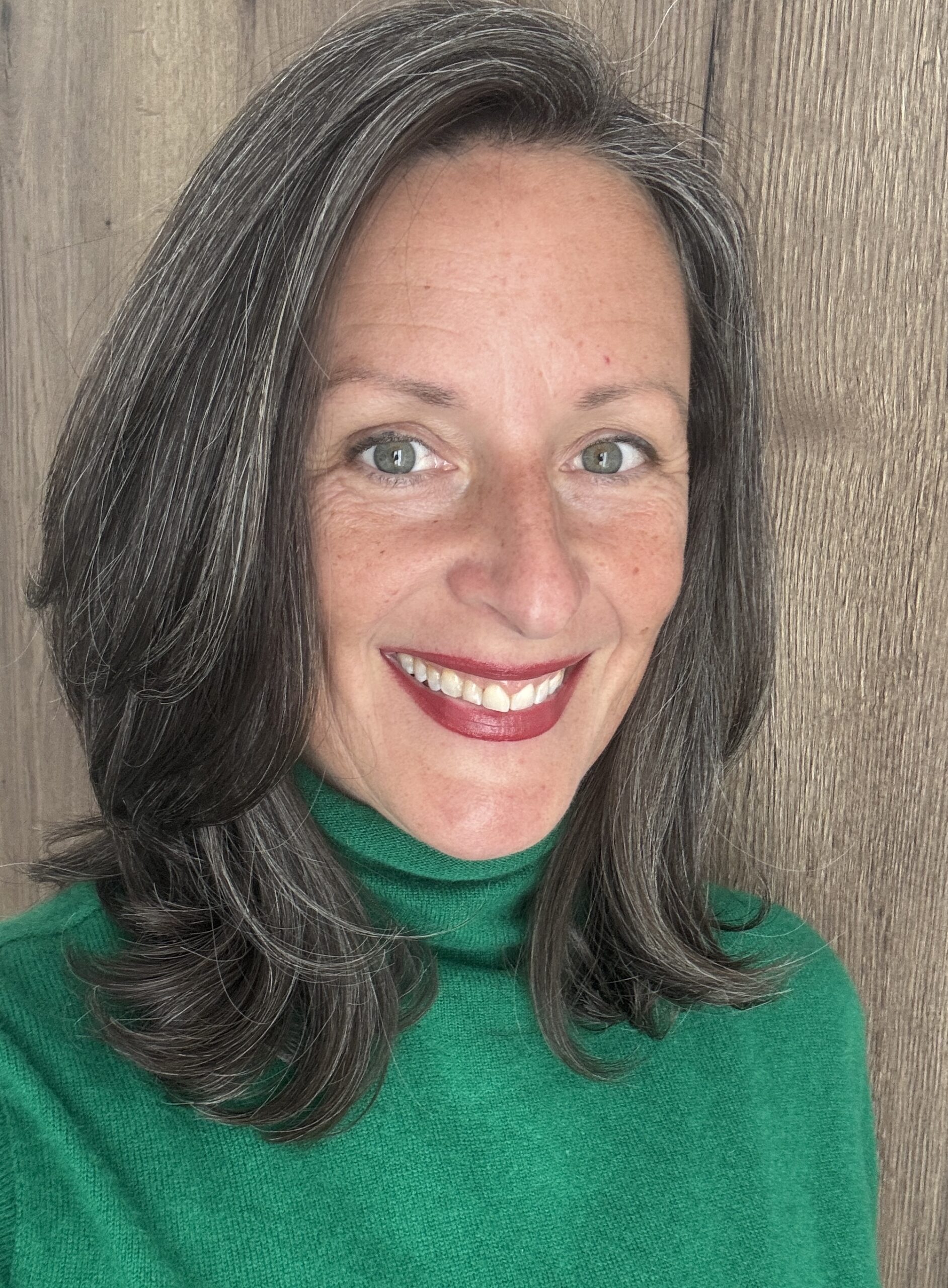 Elicia Miller smiling at camera